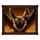 blade and fangs horror bat symbol icon