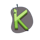 blast the bass k symbol icon