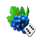 blasting rubies dice grapes symbol icon