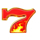 blazin bonus fire seven symbol icon