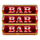 blazin bonus triple bar symbol icon