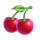 blazing apple hold n link cherry symbol icon