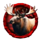 blazing buffalo moose symbol icon