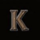 blazing bull k symbol icon