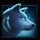 blazing bull wolf symbol icon