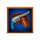 blazing bullets hold and win revolver symbol icon