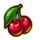 blazing cash cherry symbol icon