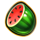 blazing cash watermelon symbol icon