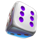 blazing crown dice 6 symbol icon