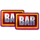 blazing gold coins running wins bar red symbol icon