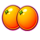 blazing gold coins running wins orange symbol icon