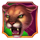blazing mustang 100 lines animal symbol icon