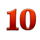 blazing mustang 50 lines 10 symbol icon