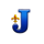 blazing mustang 50 lines j symbol icon