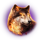 blazing stallion wolf symbol icon