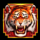 blazing tiger redtiger symbol icon