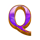 blazing wilds megaways q symbol icon