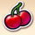 blazing wins 5 lines cherry symbol icon
