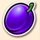 blazing wins 5 lines plum symbol icon