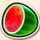 blazing wins 5 lines watermelon symbol icon