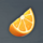 blender blitz orange slice symbol icon