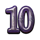 bloody dawn number 10 symbol icon