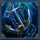 blue beards chest anchor symbol icon