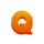 blue bird bonus q symbol icon
