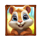 blue bird bonus squirell symbol icon
