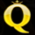 blue panther q symbol icon