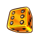 blue slot dice symbol 3 icon