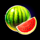 blue slot watermelon symbol icon