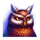blue wizard owl symbol icon