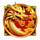 bonsai gold hold and win gold dragon symbol icon