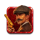 bonus bullets man symbol icon
