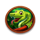 bonus wheel jungle snake symbol icon