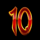 book of 8 riches 10 symbol icon