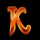 book of 8 riches k letter symbol icon