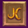 book of aladdin k symbol icon