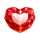 book of anime heart symbol icon
