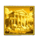 book of artemis golden building symbol icon