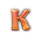 book of claws lock and choose k symbol icon