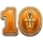 book of crown 10 symbol icon