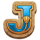 book of crown j symbol icon