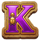 book of crown k symbol icon