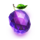 book of crystal fruits plum symbol icon