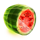 book of crystal fruits watermelon symbol icon