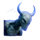 book of cthulhu white creature symbol icon