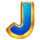 book of ganesha gold j symbol icon