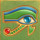 book of gold classic eye symbol icon